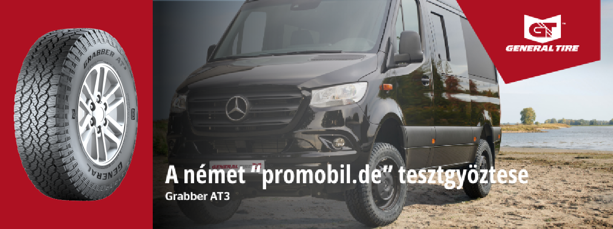 A General Tire Grabber AT3 a PROMOBIL teszt győztese