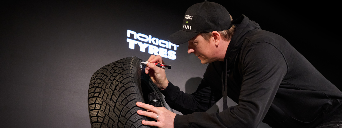 Kimi Räikkönen és a Nokian Tyres: Észak két legendája egyesítette erejét
