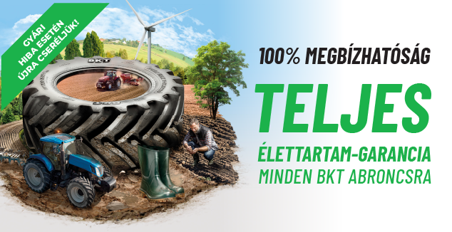 BKT mezőgazdasági abroncsok