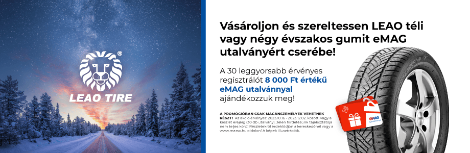 Leao tire téligumi akció