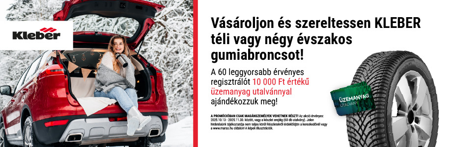 KLEBER téligumi akció