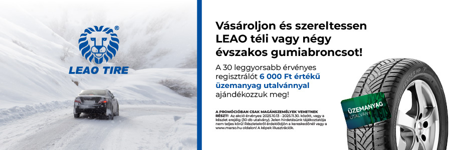 Leao tire téligumi akció