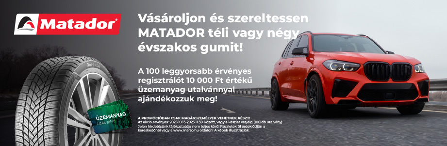Matador téli gumi akció
