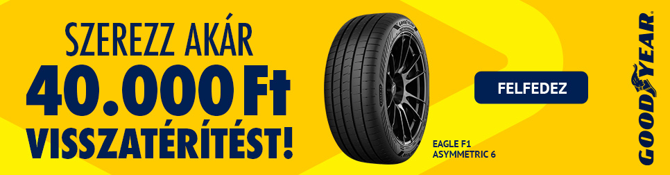 Goodyear nyári gumi akció