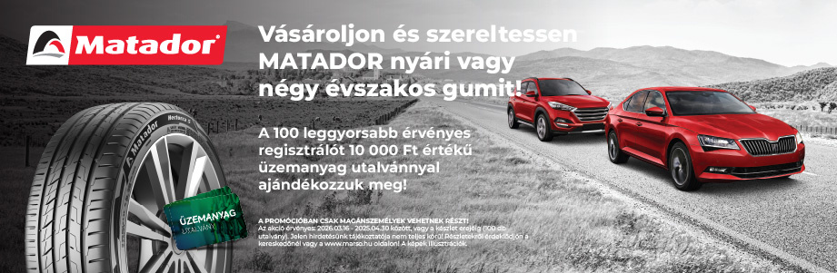 Matador nyári gumi akció